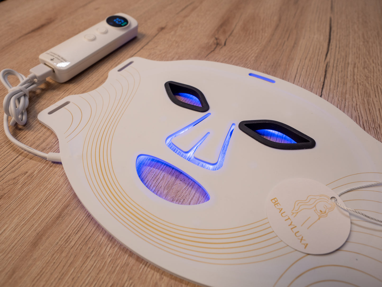 BeautyLuxa Maska Bílá