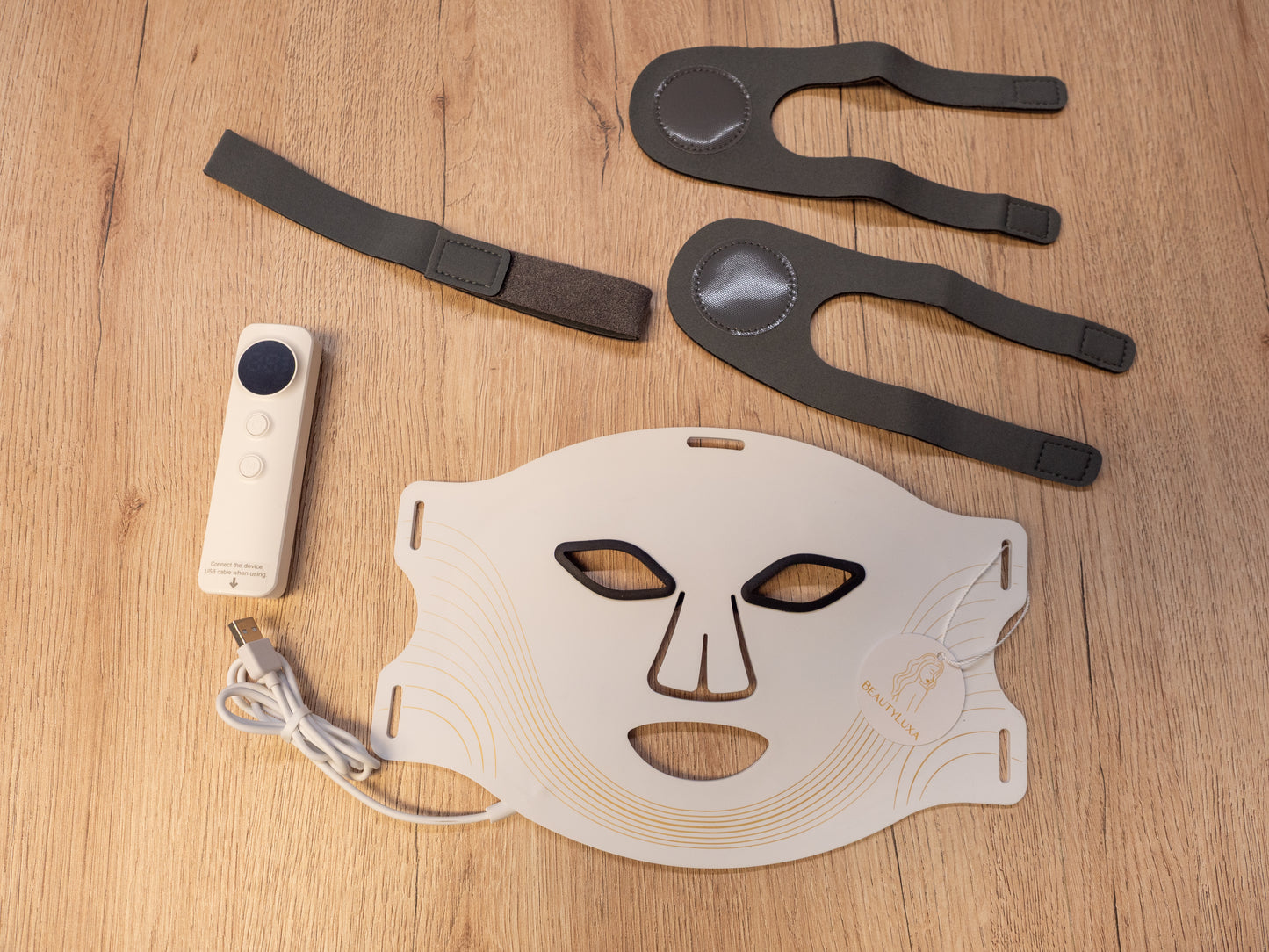 BeautyLuxa Maska Bílá